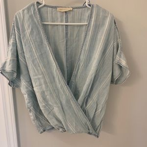 Casual bubble top